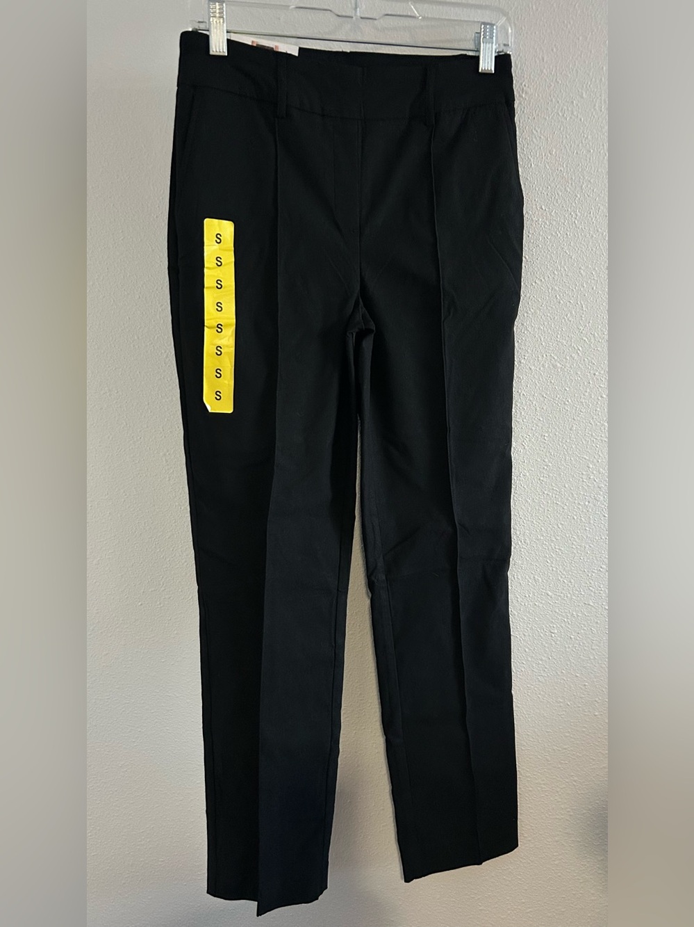 Hilary Radley Black Slim Ponte Dress Pants